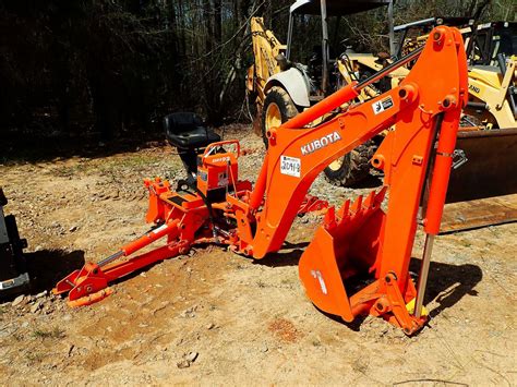 used compact tractor backhoe attachment